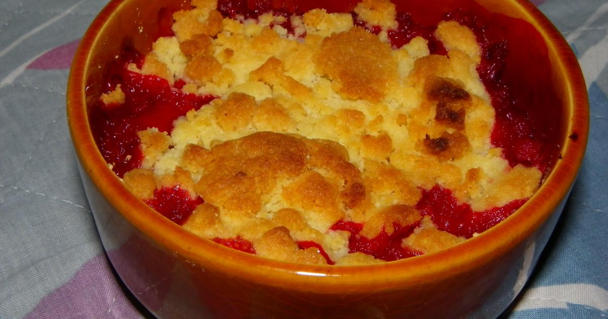 Recette Crumble Fraise Rhubarbe G Com