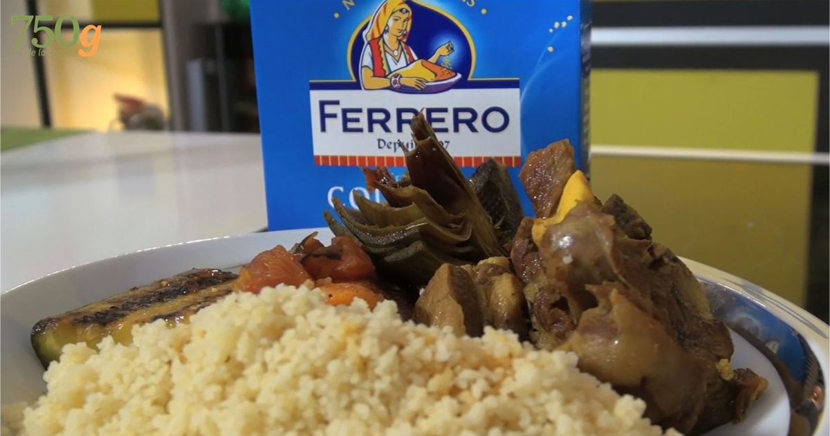 Recette Couscous façon Chef Damien