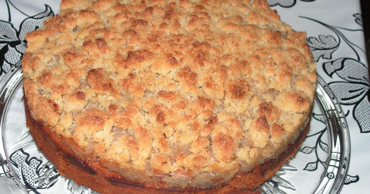 Recette Gateau Aux Pommes Facon Crumble En Video