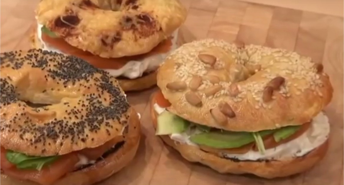 Recette Bagels au saumon - 750g.com