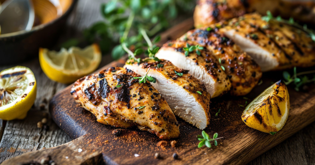 Cette recette de blancs de poulet au citron et à la crème est parfaite