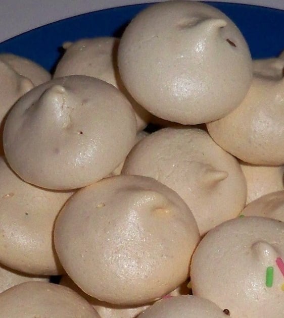 Recette Mini meringues vanille