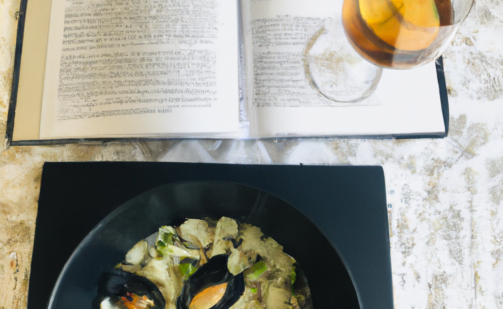 Recette de pâtes moules au vin blanc 