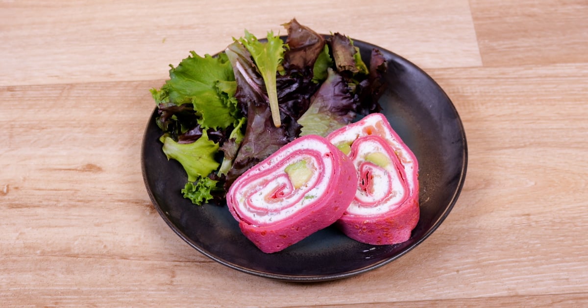 Roulé à La Betterave Fromage De Chèvre Et Noix www.750g.com