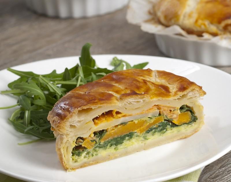 Recette Tourte de légumes d'hiver revisitée