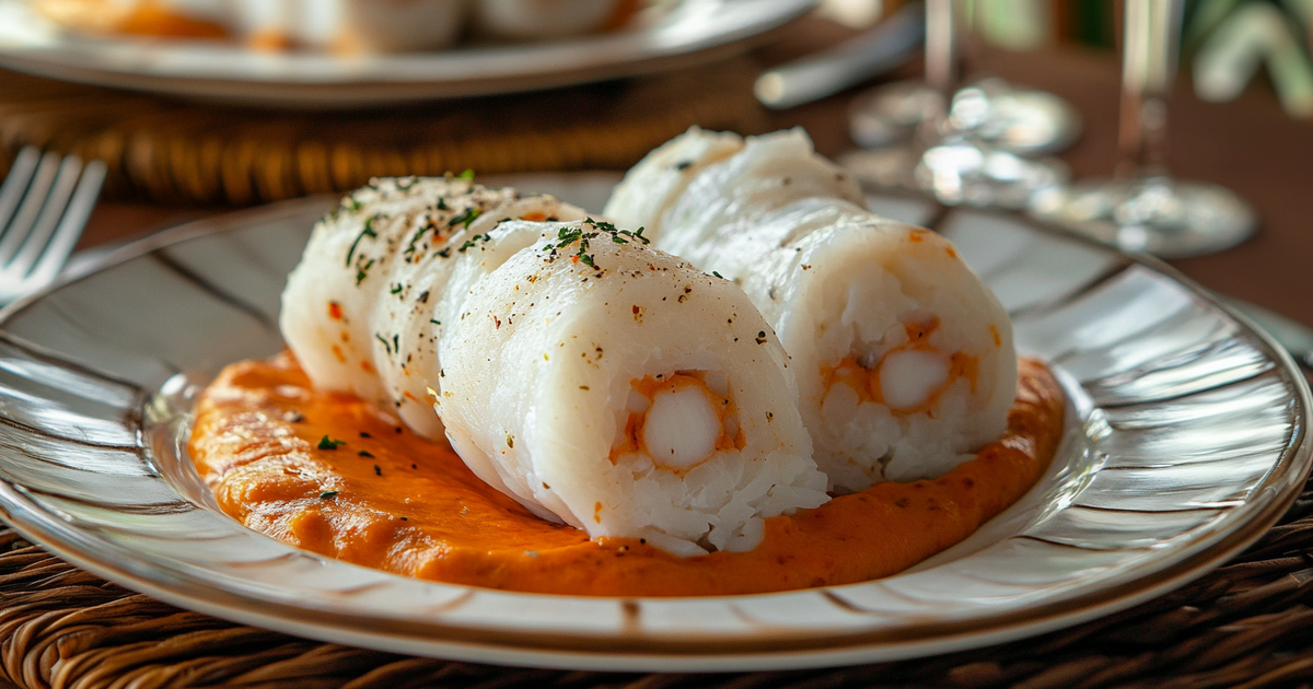 Recette Roulé de poisson blanc et de surimi - 750g.com