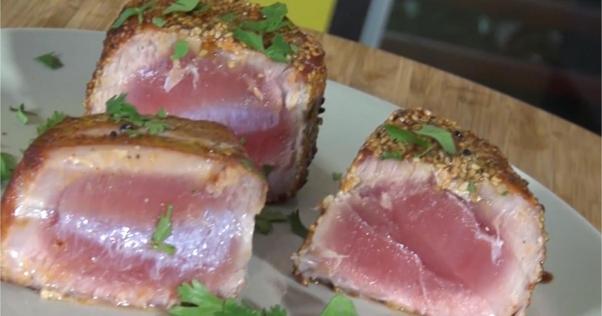 Recette - Steak de thon en vidéo 