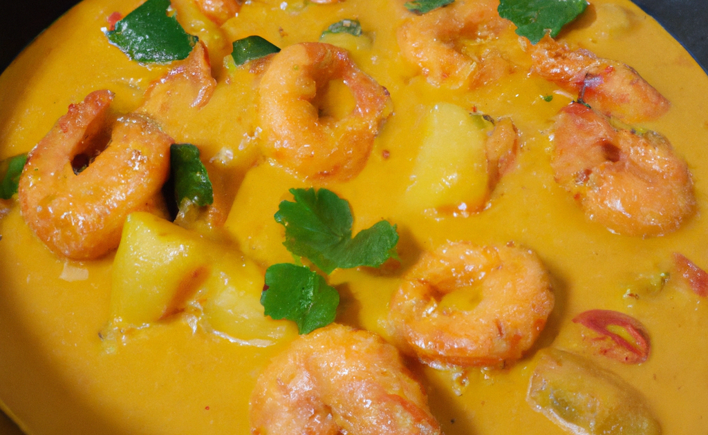 Recette Crevettes Au Curry Et Lait De Coco www.750g.com