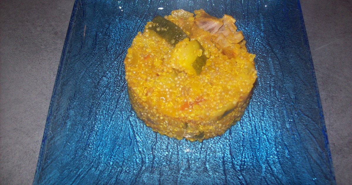 Recette Timbale de Quinoa aux légumes façon risotto