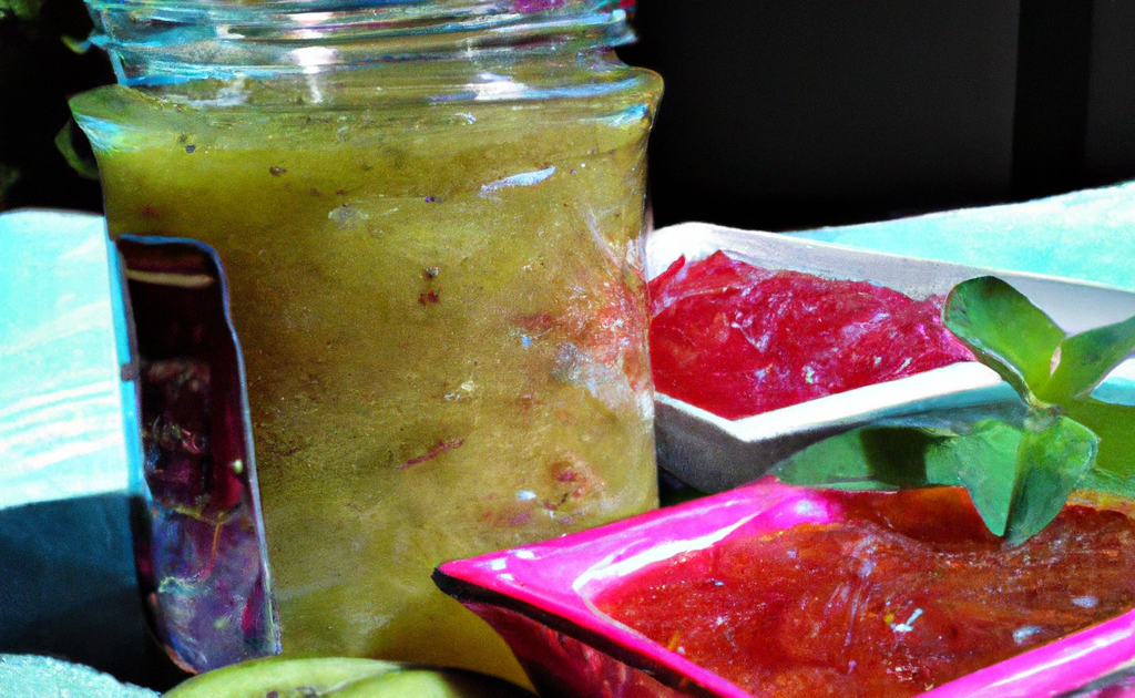 Recette Confiture rhubarbe kiwi