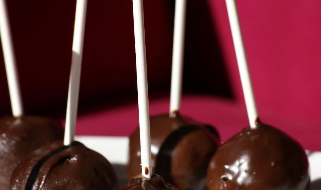 Recette Cake Pop Au Caramel Au Beurre Sale Enrobage Chocolat Noir En Video