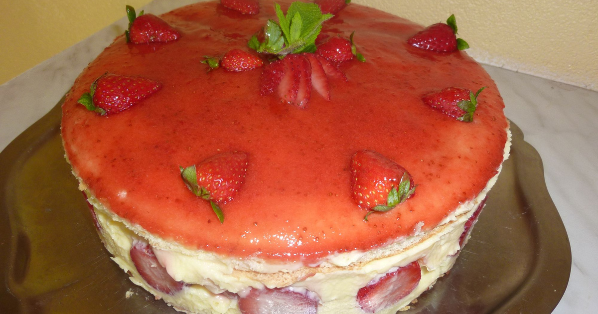 Recette Fraisier Et Son Coulis De Fraises 750g