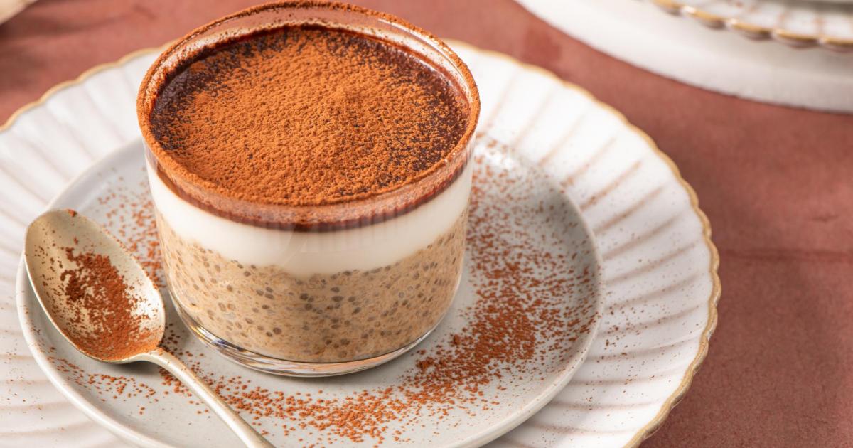 “Recette express pour le petit déjeuner” : une diététicienne partage sa préparation de chia pudding version tiramisu à la fois équilibrée et gourmande ! - 750g.com