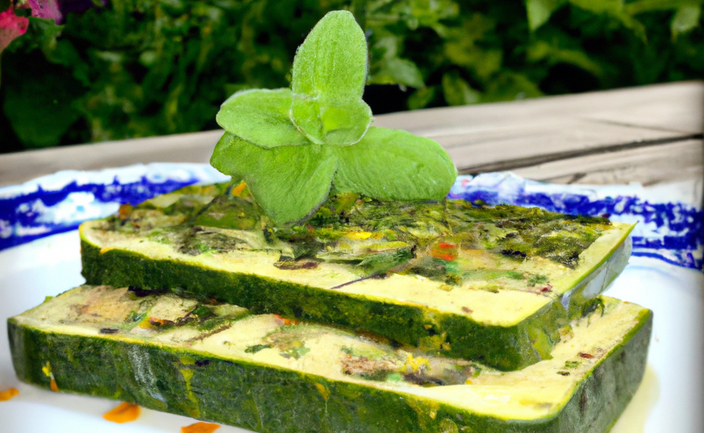 Recette Terrine de courgettes à la menthe