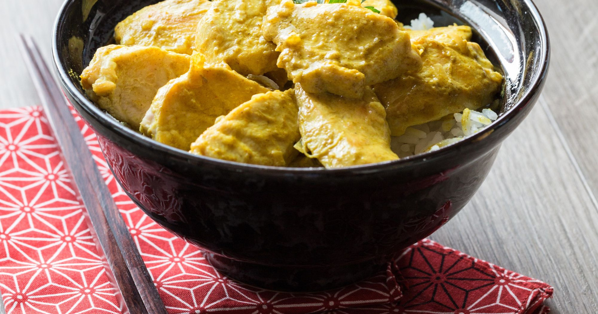Recette Poulet curry-mangue - 750g.com