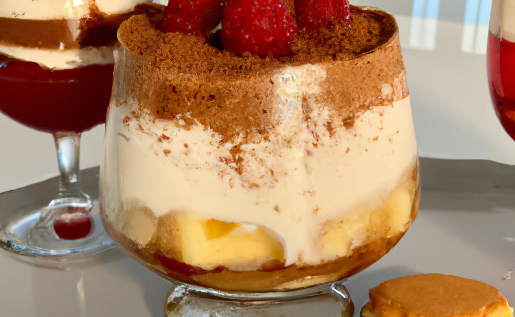 Recette - Verre des amoureux : tiramisu Nutella et framboises 