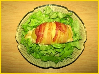 Pomme de terre raclette et poulet, St SEVER, Recette