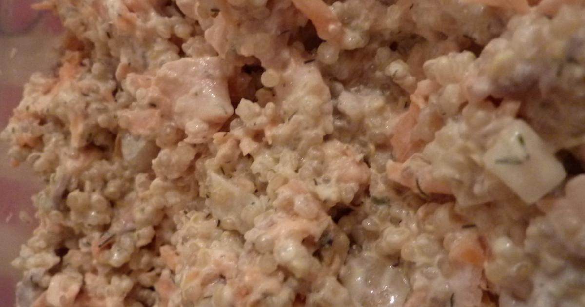 Recette Quinoa Au Saumon Et Aux Carottes 750g