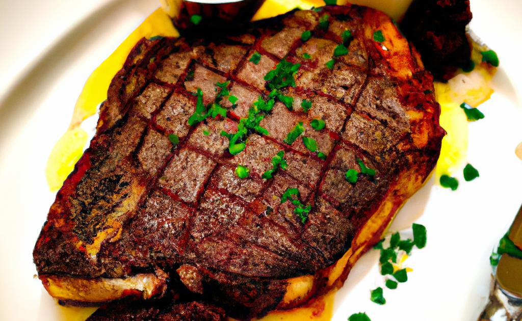 Recette Côte de bœuf grillée sauce choron