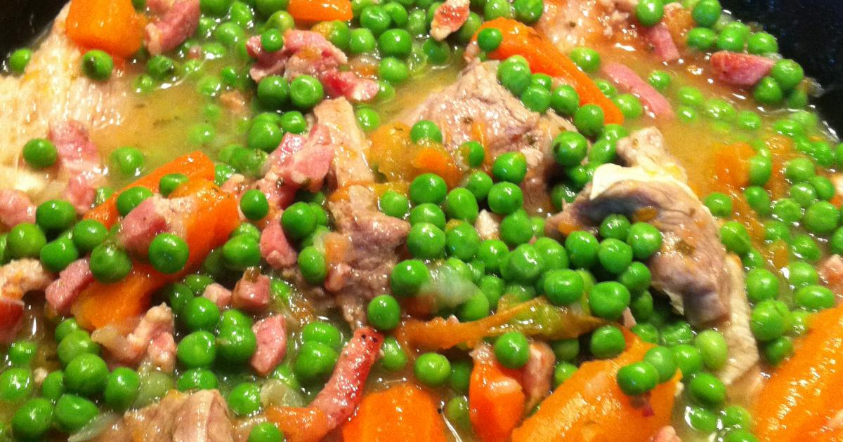 Recette Saute De Veau Aux Petits Pois Croquants 750g