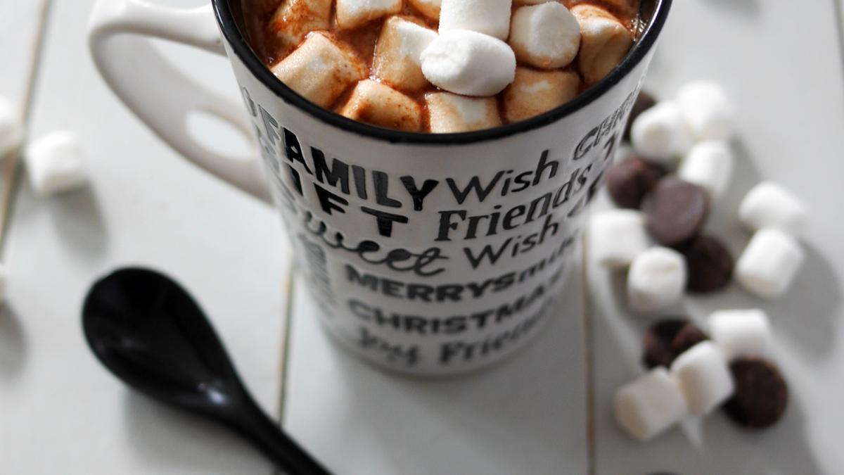 Chocolat chaud aux marshmallows