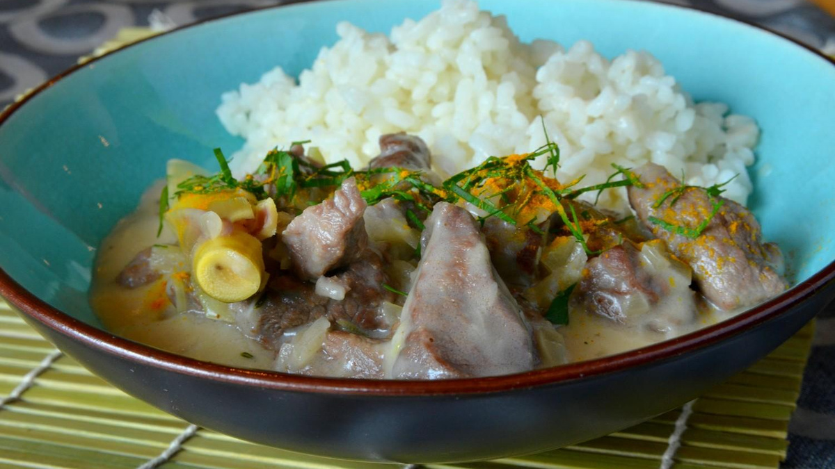 Fricassée De Veau à L Ancienne Recette - Fricassée d'agneau à la thaï en vidéo - 750g.com