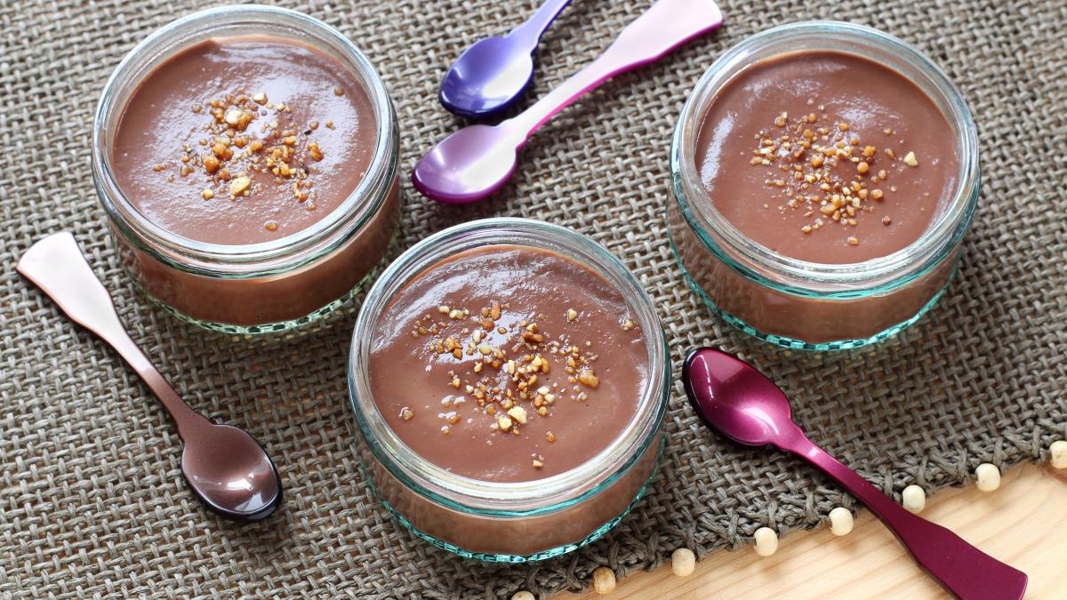 Pots de crème au chocolat et lait de coco: Un dessert délicieux et