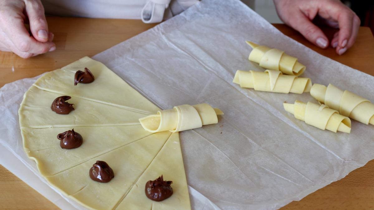 Recette Croissants au Nutella® (facile, rapide)