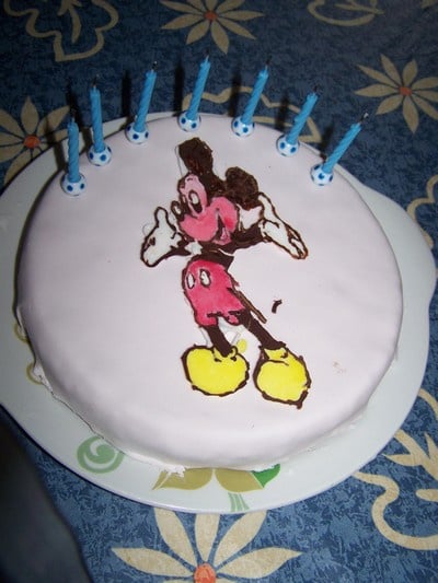 Gâteau au yaourt pommes et chocolat-image