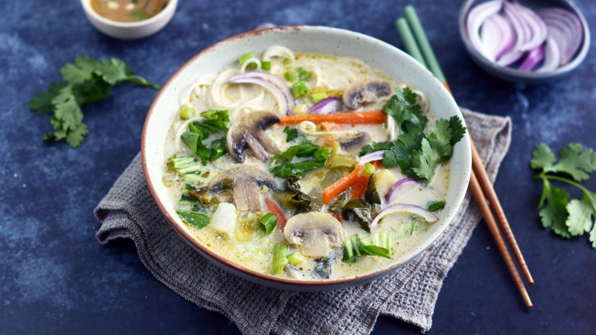 Curry thaï aux légumes et au riz