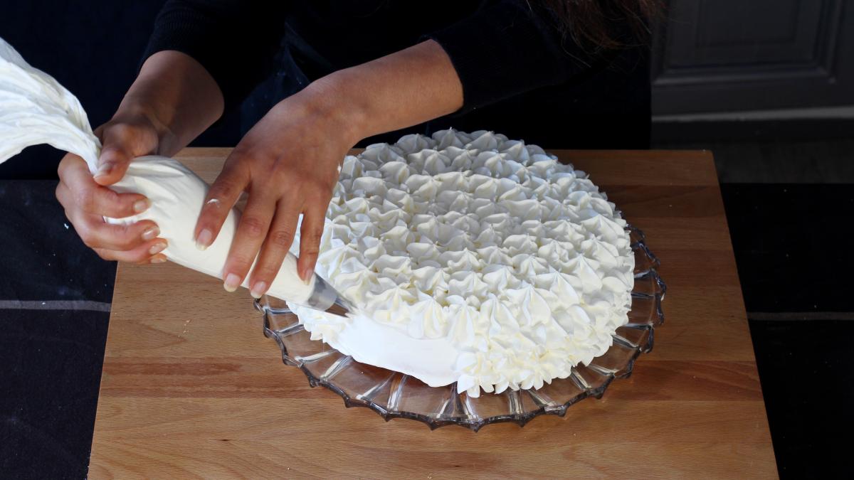 Recette - Gâteau reine des neige : des étoiles plein les yeux en vidéo 