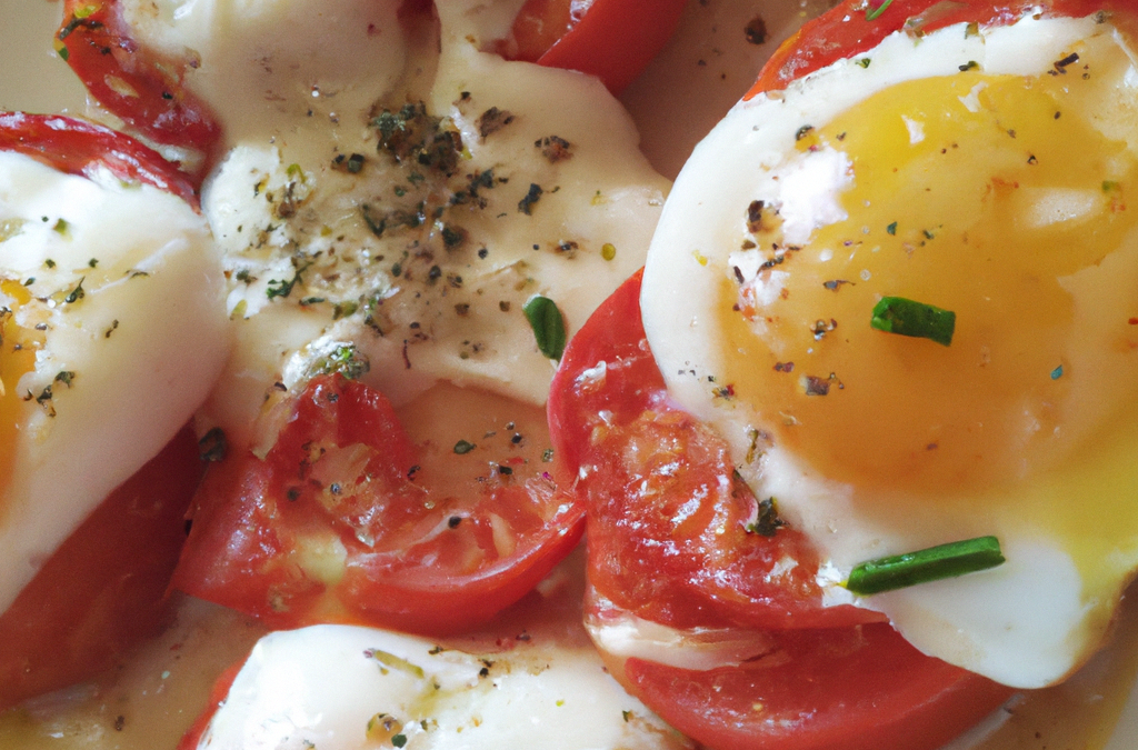 Œufs aux tomates, une recette facile à réaliser - Poupadou