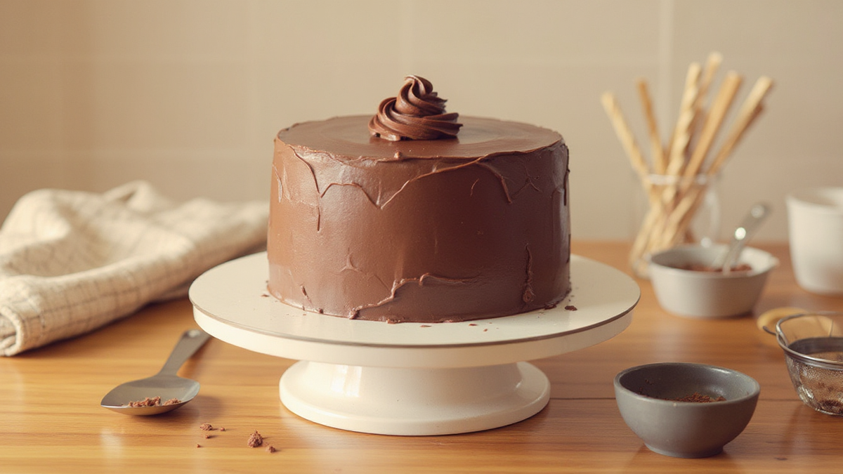 Crème au beurre au chocolat facile