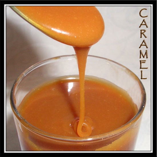 Caramel liquide - Recette