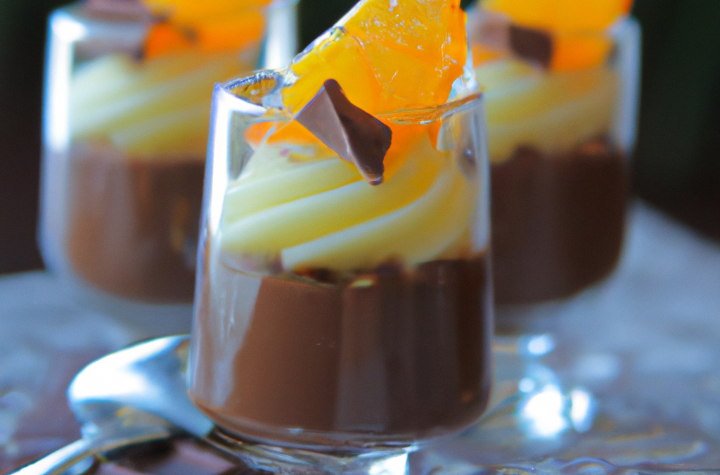 Recette - Verrine chocolat-orange rapide en vidéo 