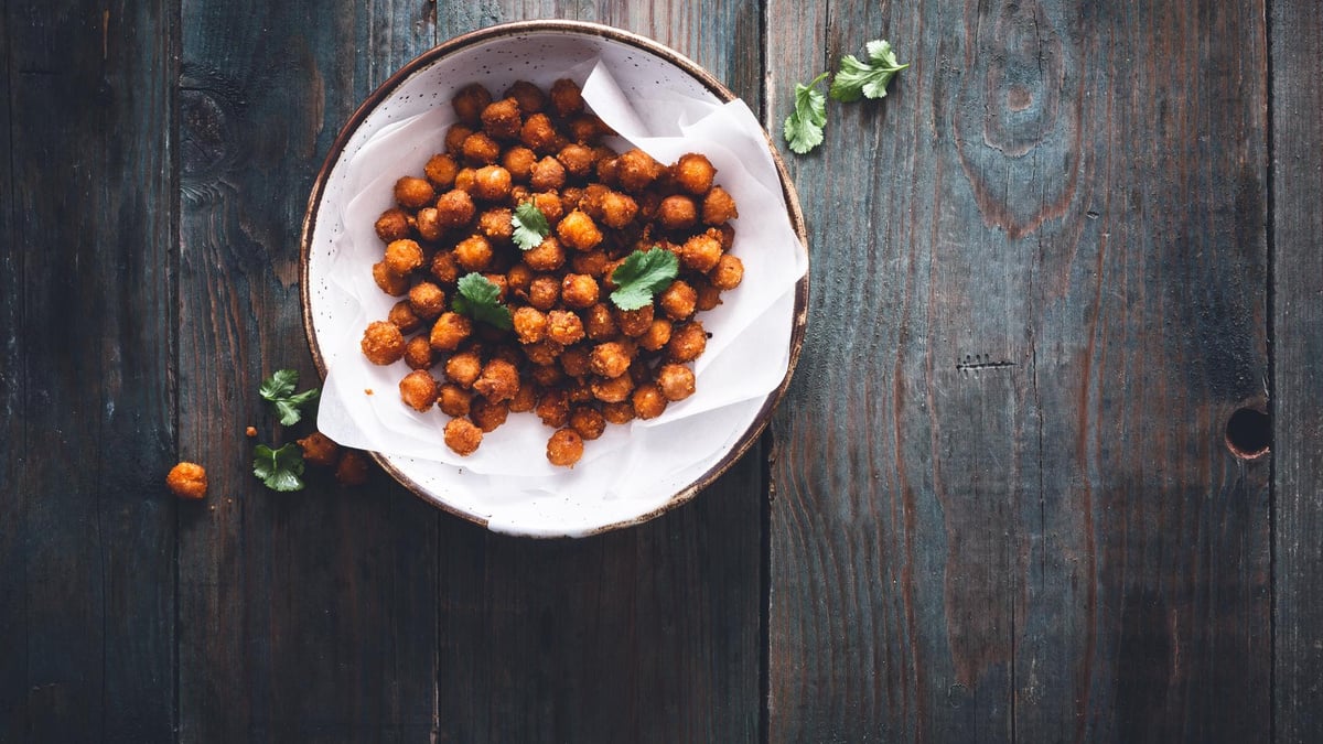 Pois chiches grillés façon Curly