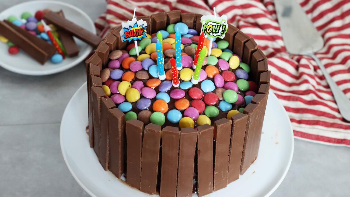 Décoration de gâteau d'anniversaire pour enfants, décor de dessert