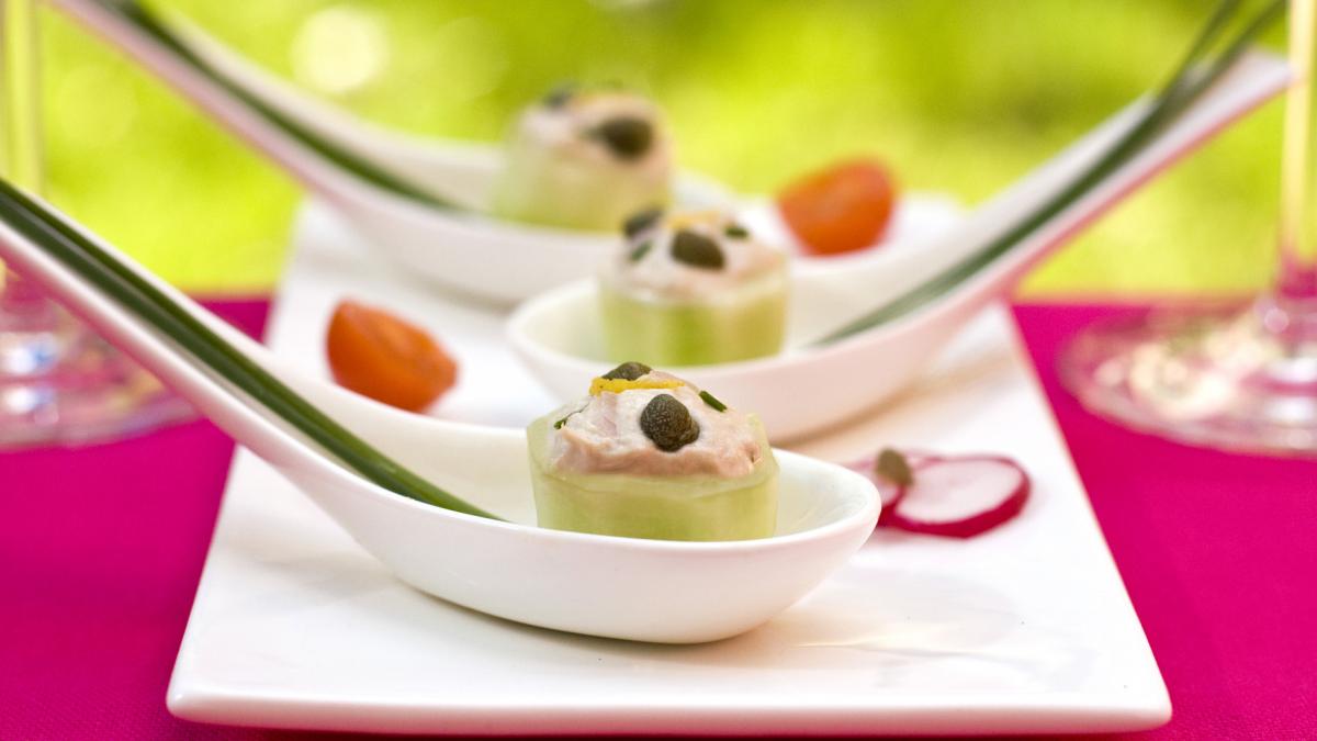Petite cuillère apéritive tzatziki olive - Les recettes de sandrine au  companion ou pas