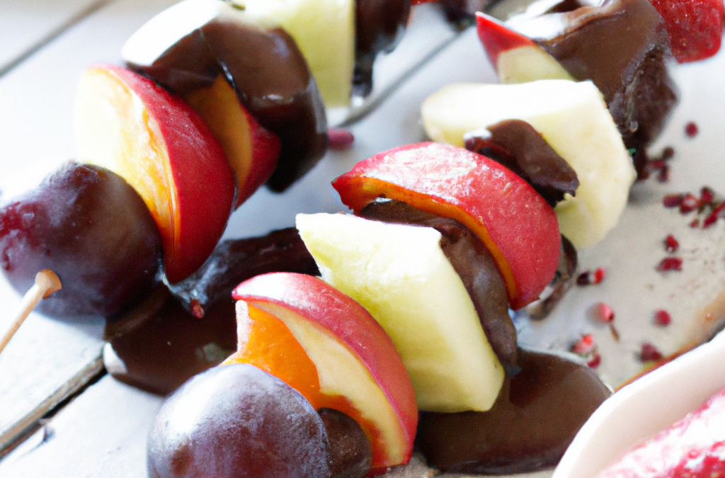 Recette Fondue au Chocolat et Brochettes de Fruits