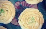 Cupcakes lait coco, coco et citron vert