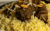 Agneau au riz (mansaf)