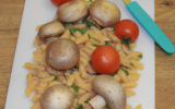 Macaronis tomates et champignons
