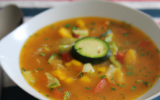 Soupe froide aux 3 légumes