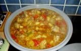 Tajine de poulet aux champignons (plat marocain)