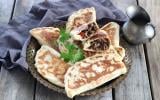 Crêpes turques farcies à la viande