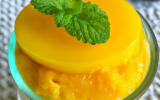 Sorbet à la mangue maison