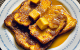 Pain perdu salé au curry