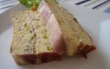 Terrine de courgette et pomme de terre au jambon de pays