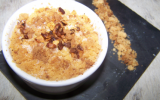 Crumble Express aux pommes et amandes