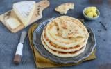 Cheese naan au Saint-Nectaire laitier